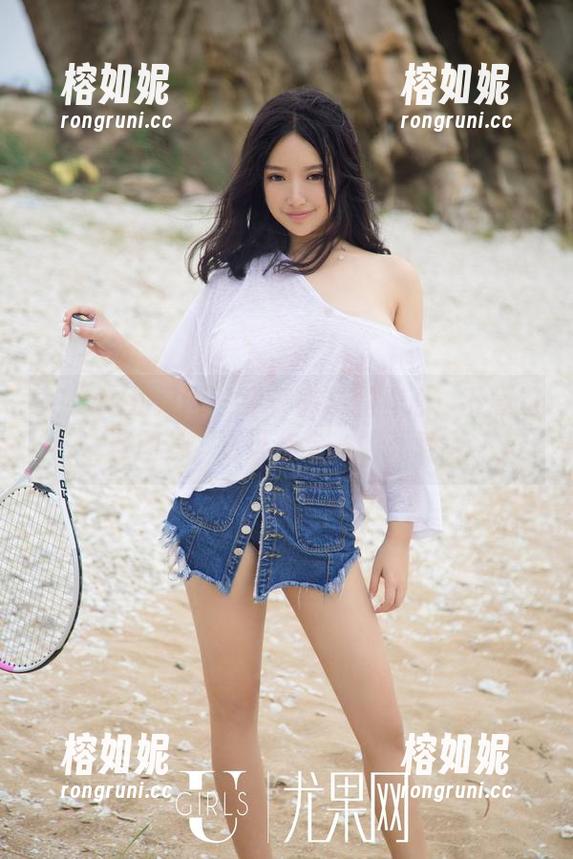 UGirls尤果网 - 牛仔裤与霓梓心：下载这些图片，保证你会一眼就爱上